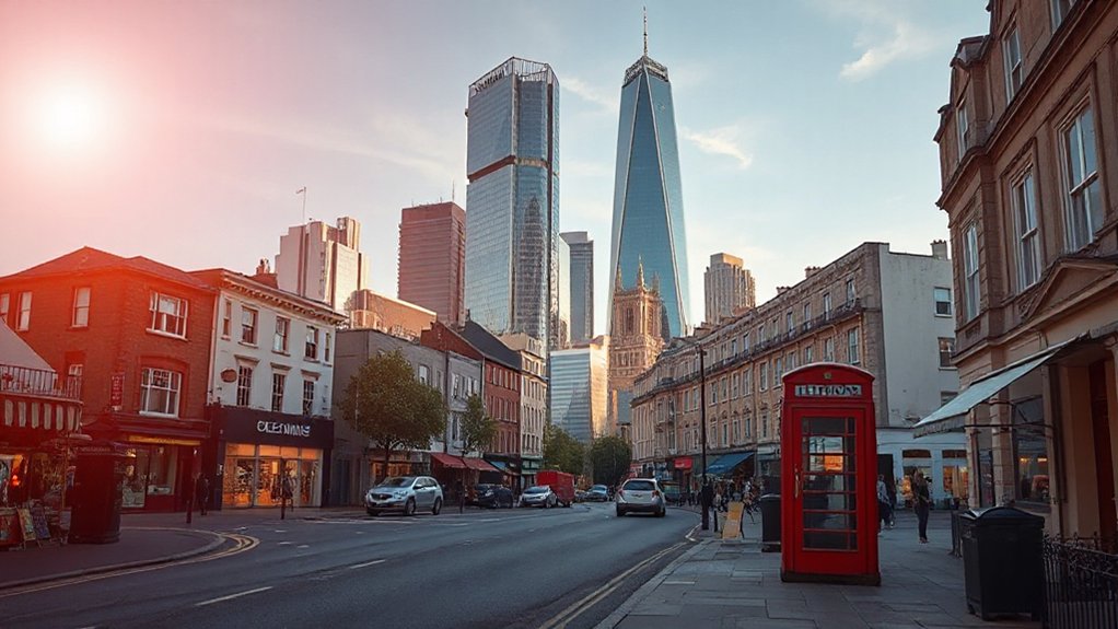 boroughs with strong growth