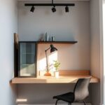 chic small space office