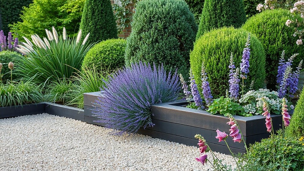 contemporary uk garden plants