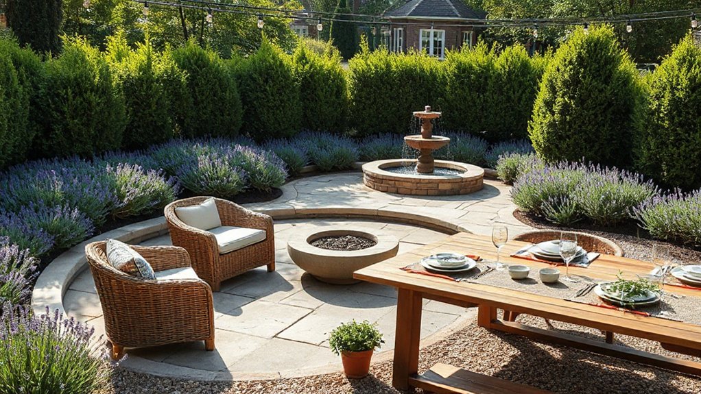 create inviting outdoor space
