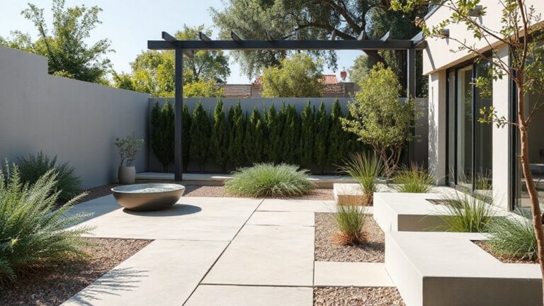 easy modern garden design