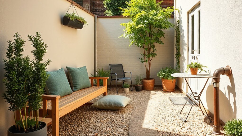 efficient compact outdoor seating