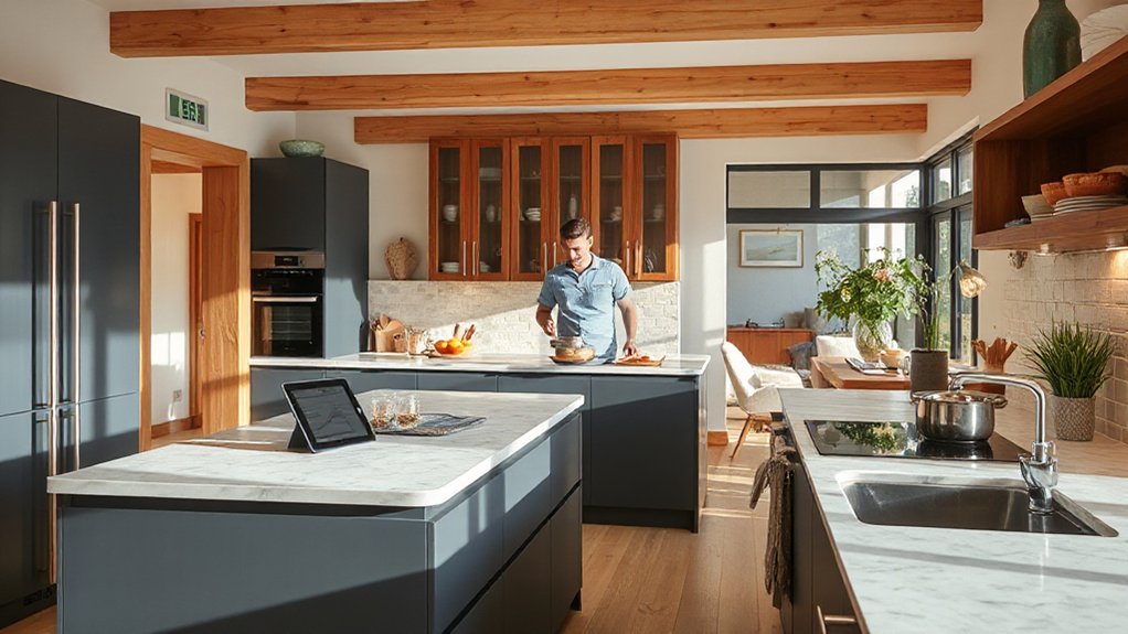 flexible interactive efficient kitchen