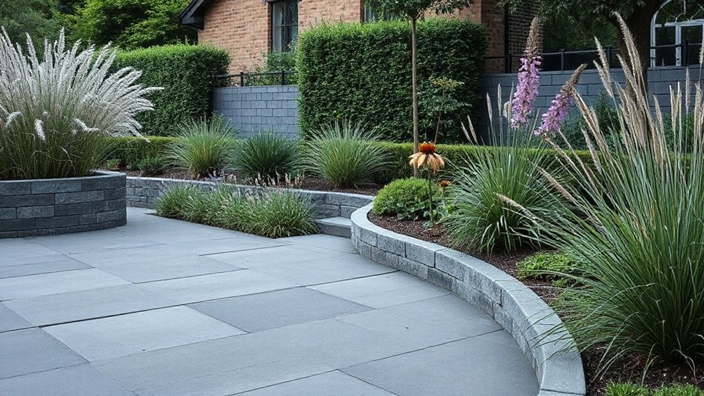 harmonize hardscape and plants