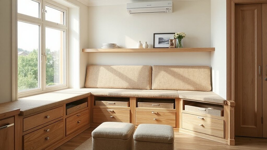 integrated storage seating solutions