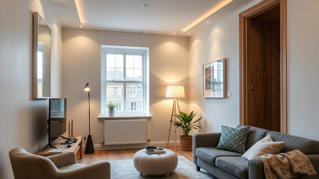 maximize light with mirrors