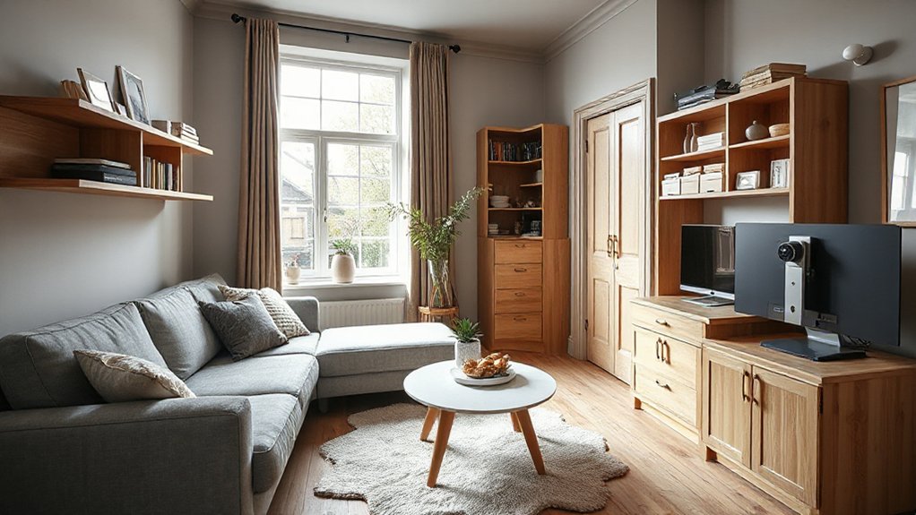 multifunctional space saving furniture