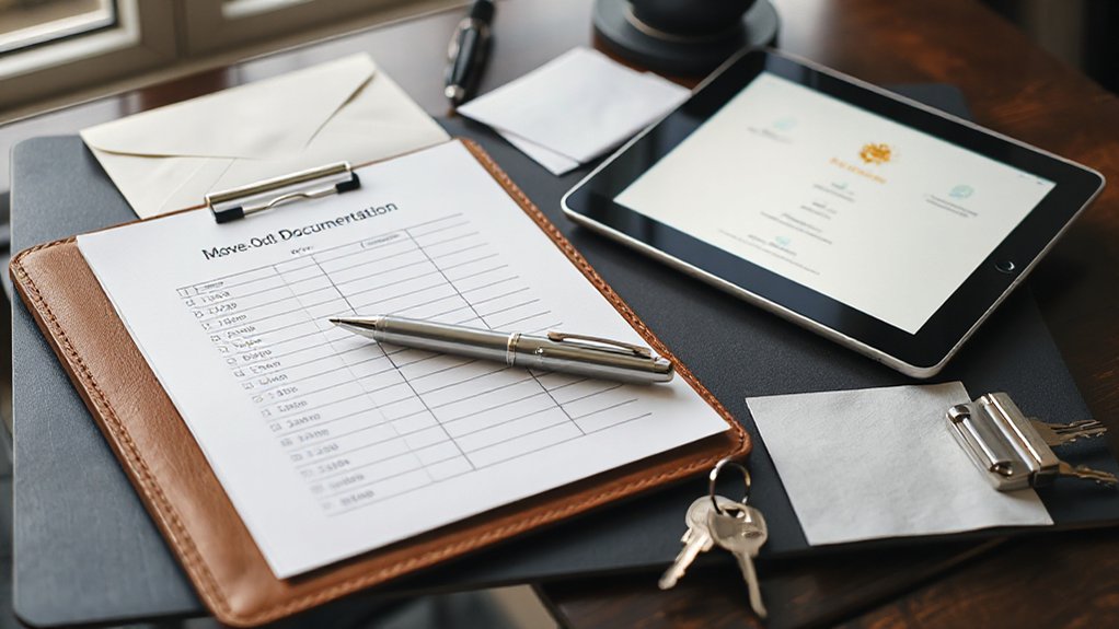 organize essential move out documents