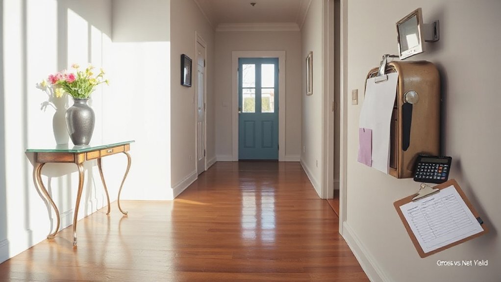rental income and costs