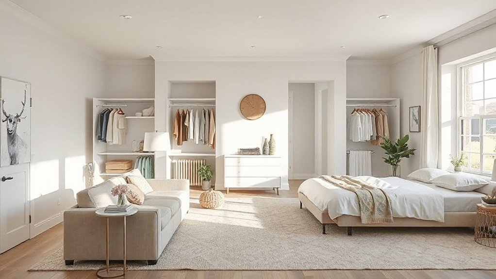 streamlined open inviting space