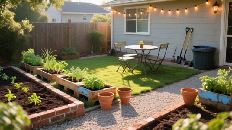 affordable garden transformation tips