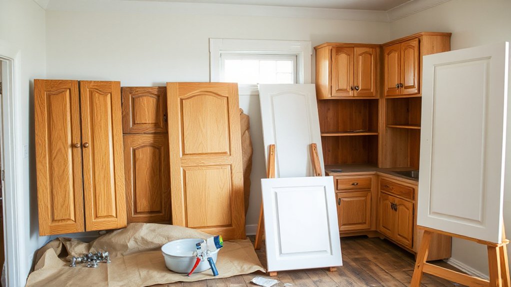assess cabinet condition first