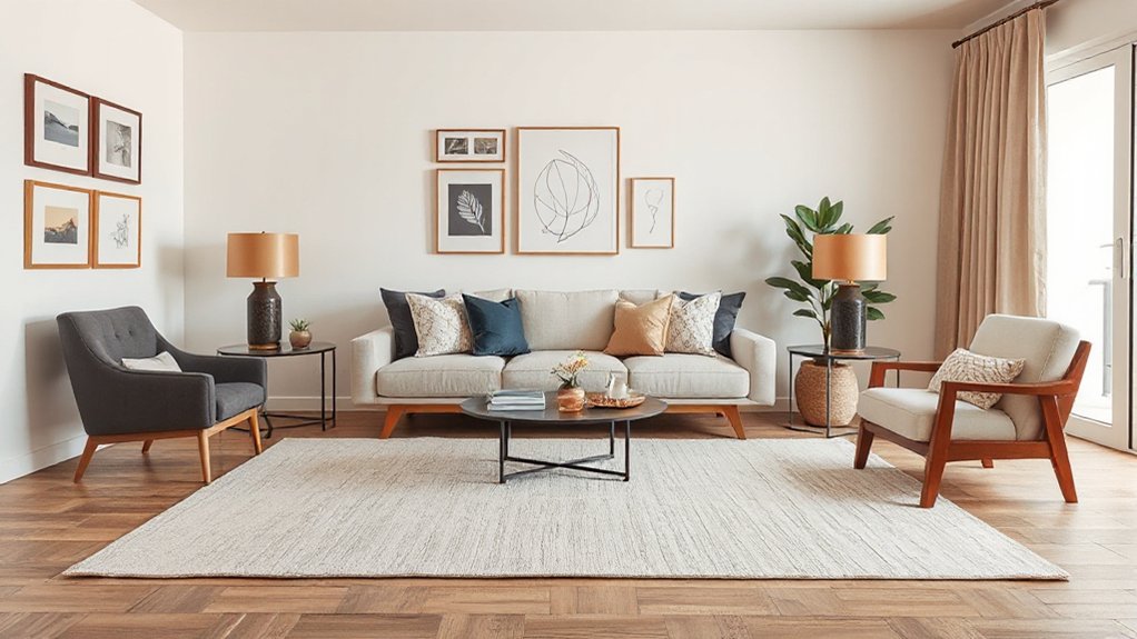 balanced harmonious interior design