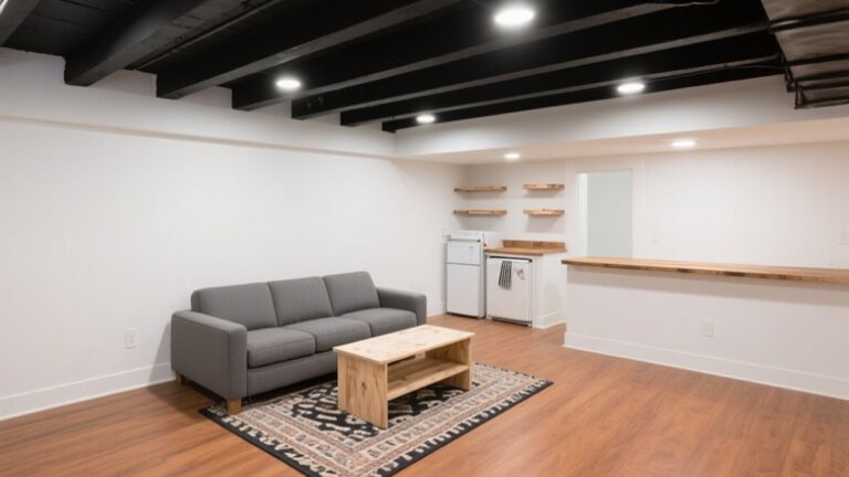 basement renovation on budget
