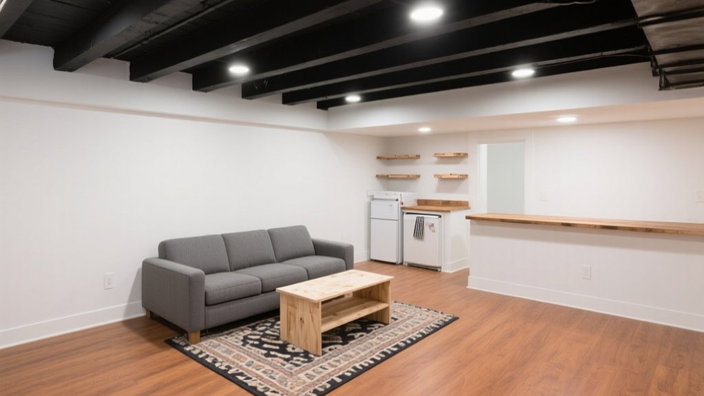 basement renovation on budget