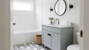 budget friendly bathroom makeover