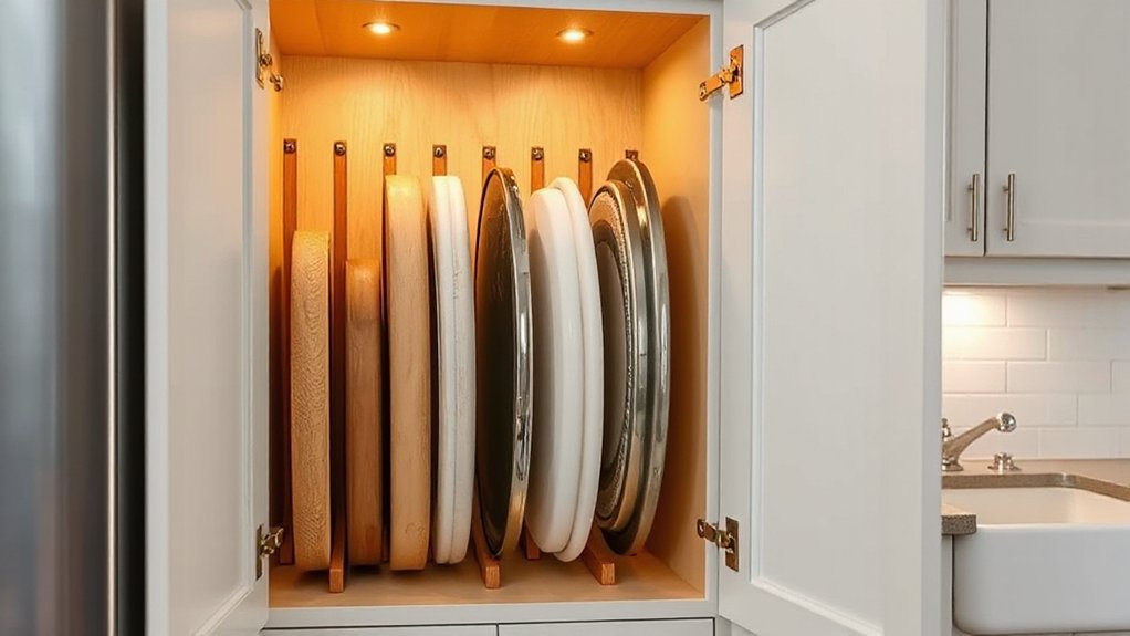 build custom kitchen organizer