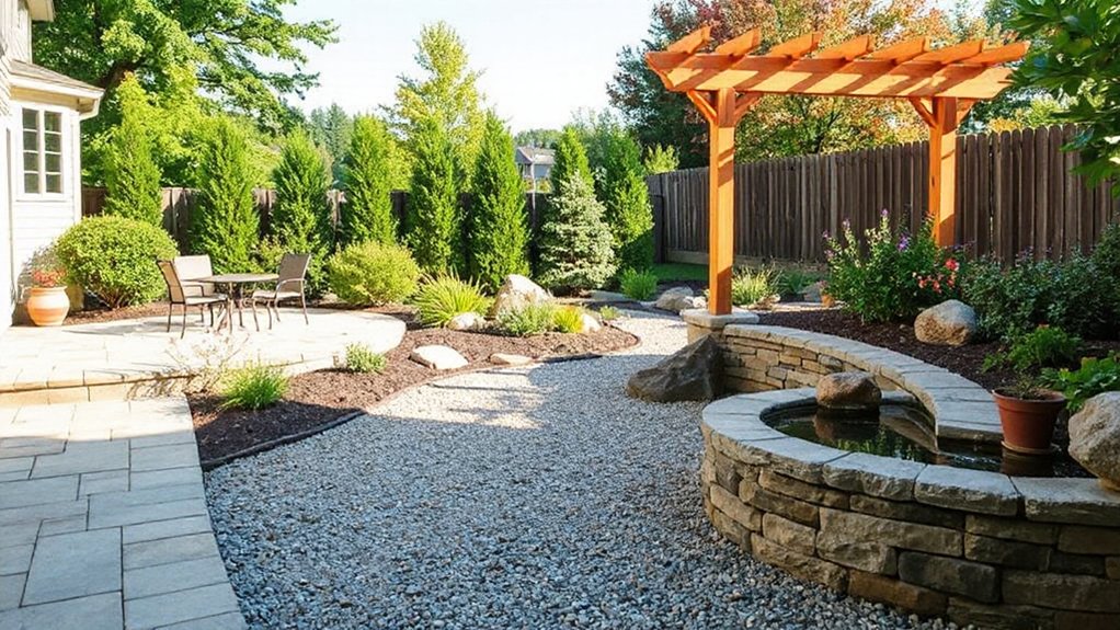 built outdoor structural elements