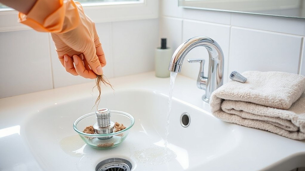 chemical free drain clearing methods