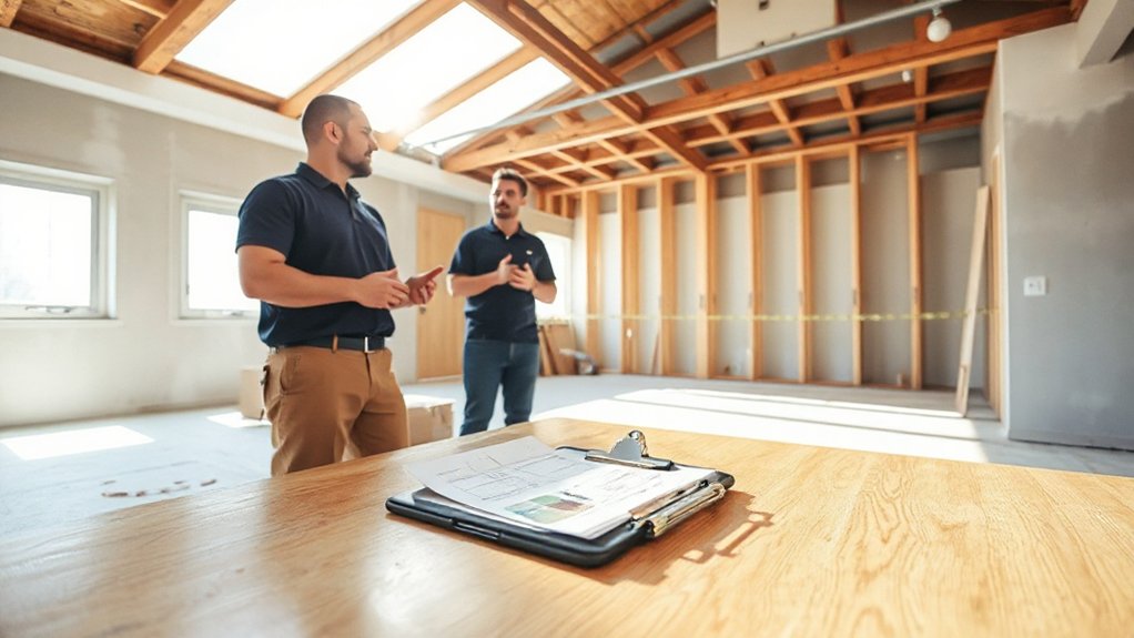 consistent clear contractor communication