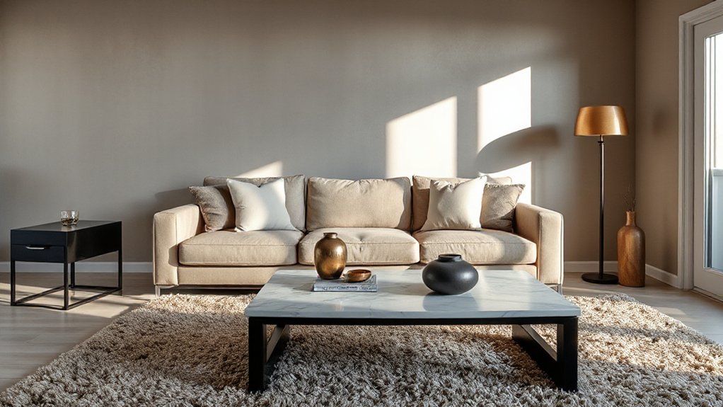 control light with finishes
