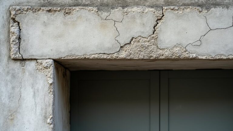 cracks corrosion sagging spalling