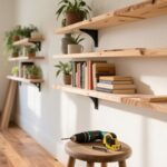creative wooden shelving ideas