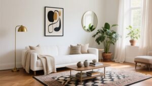 decorate walls with accessories