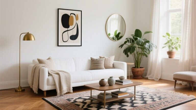 decorate walls with accessories