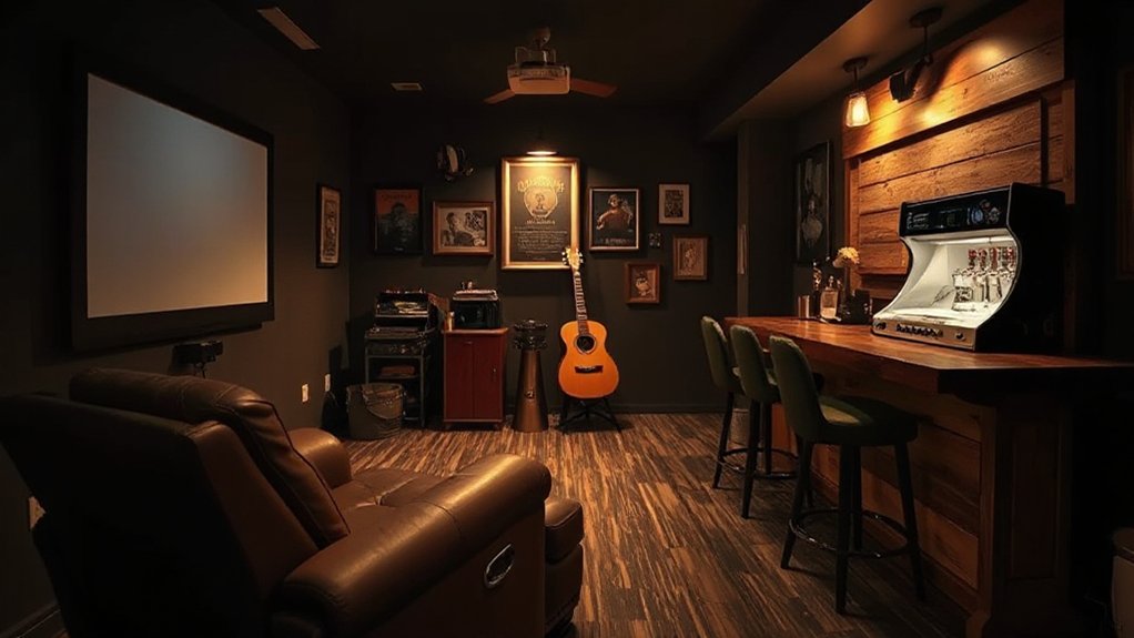 the perfect man cave define goals and personalize space