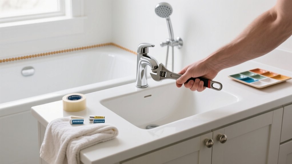 easy bathroom repair tips