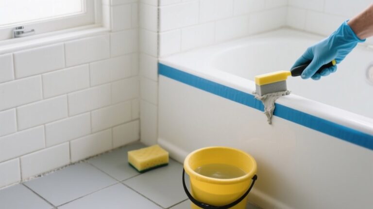 easy bathroom tile regrouting