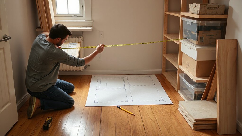 measure sketch plan allocate
