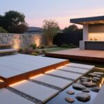 modern garden hardscaping trends