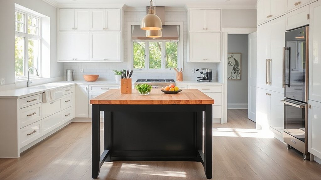 optimized kitchen prep zone