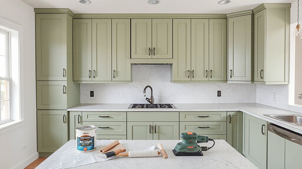 paint cabinets with prep techniques