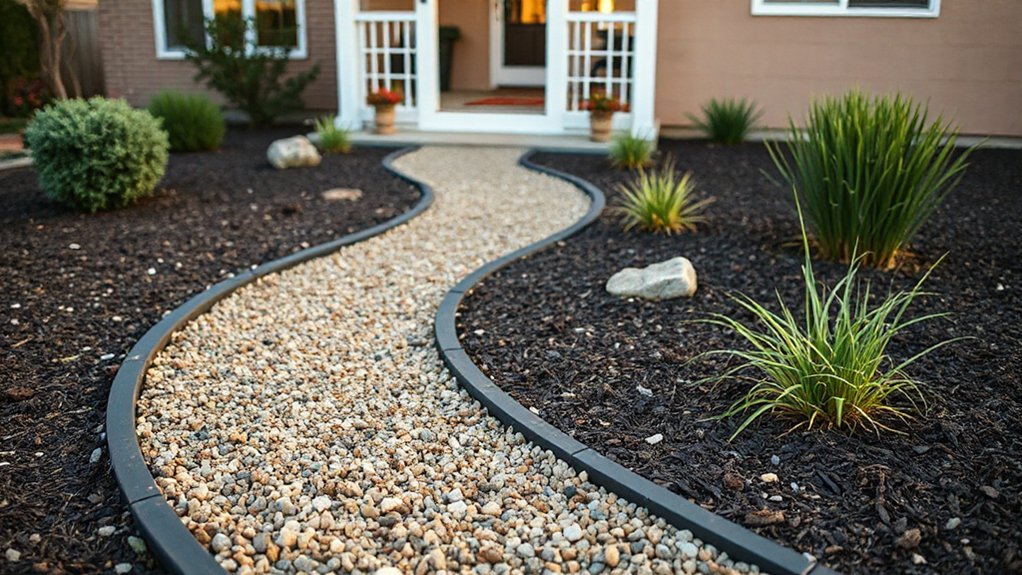path installation and edging