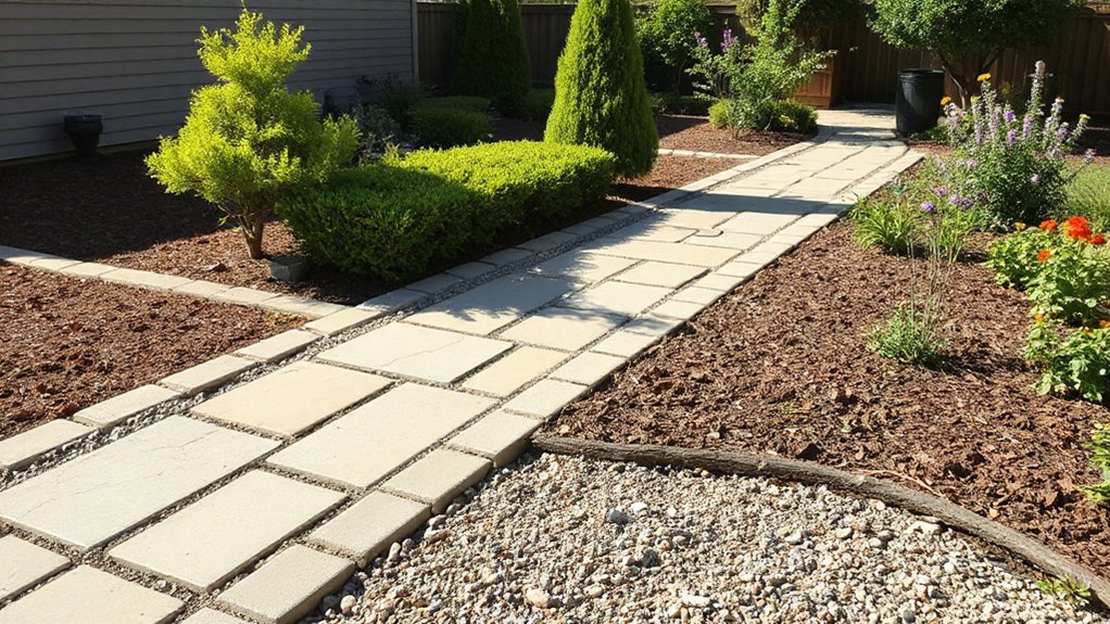 paver border for stability