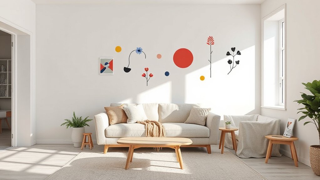 removable decals for rentals