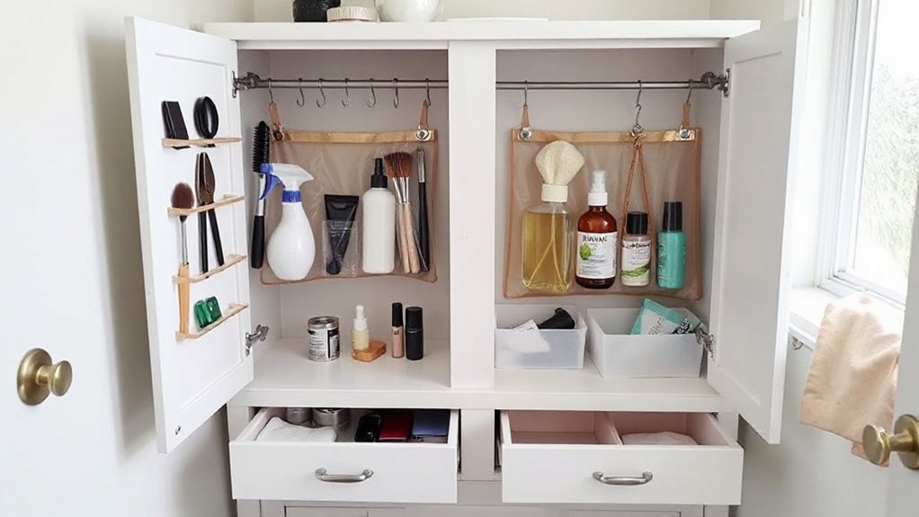 renter friendly bathroom organization tips