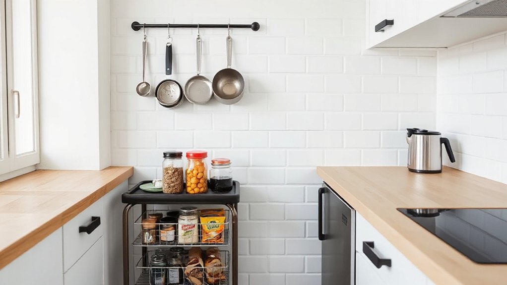 renter friendly kitchen organization tips