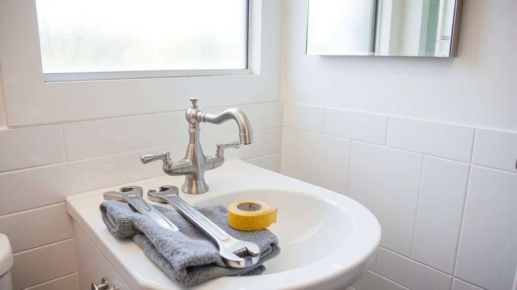 replace faucet and showerhead