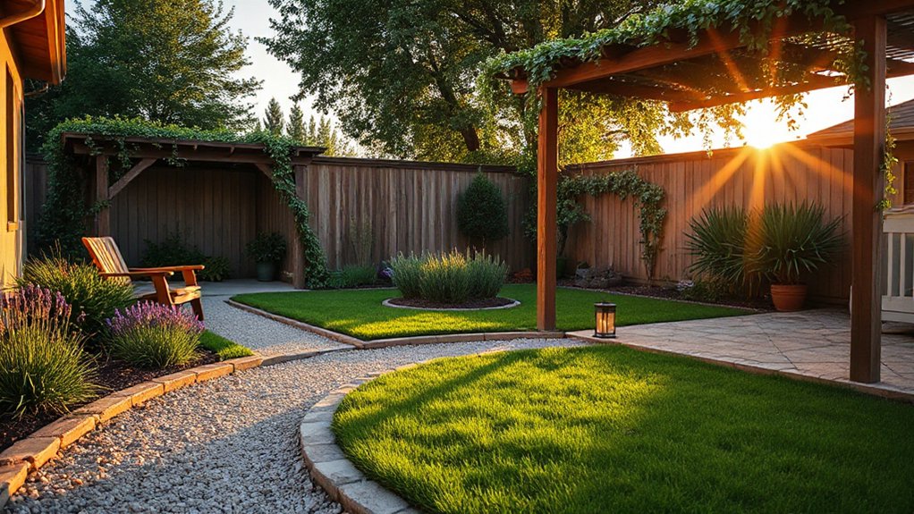 simple functional garden paths