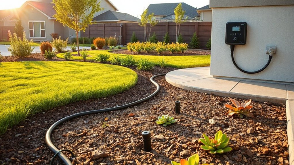 smart drip irrigation management