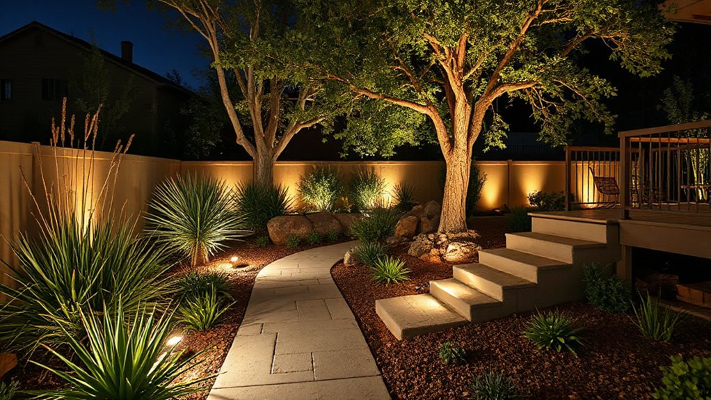 smart warm led landscape lighting