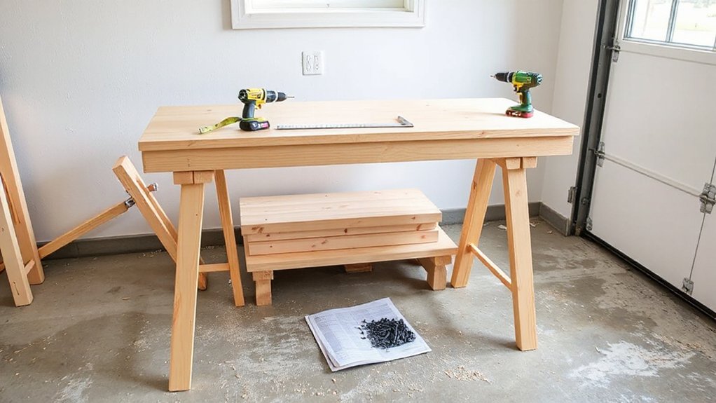 sturdy detailed workbench plan