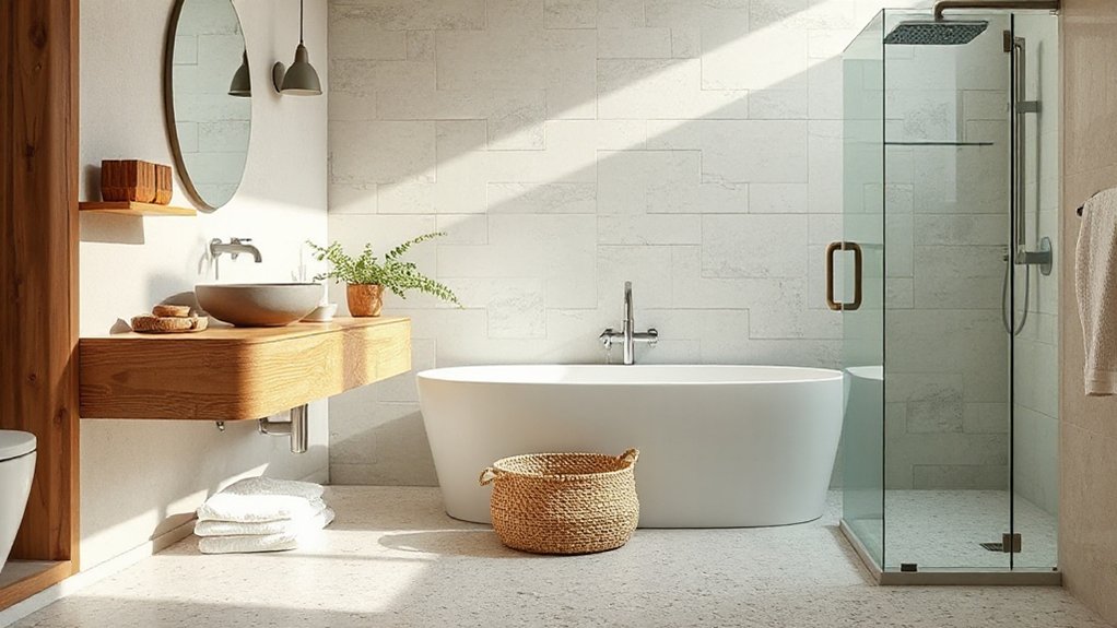 sustainable durable bath materials