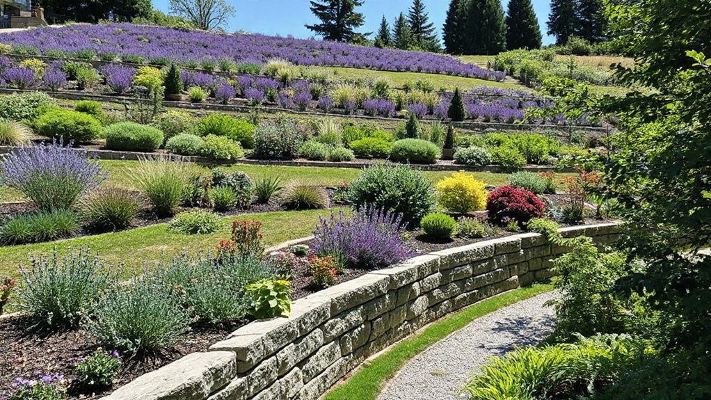 terrace microclimate planting strategy