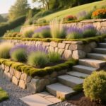 terraced slope garden design