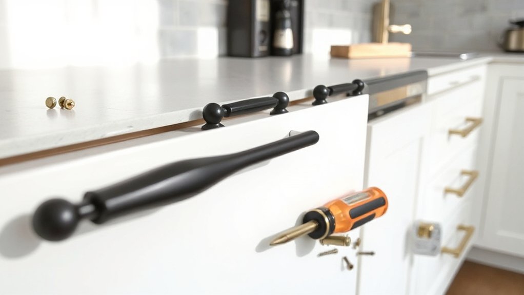 upgrade cabinet hardware effortlessly